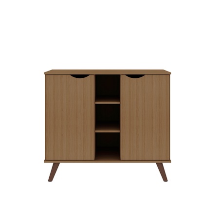 MANHATTAN COMFORT Hampton 39.37 Buffet Stand, Maple Cream 16PMC5